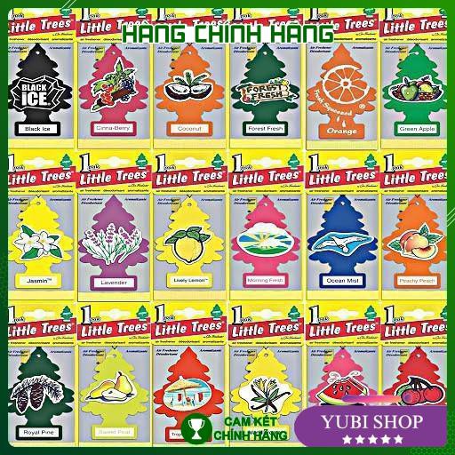 Cây Thông Thơm Little Trees Air Freshener, Cây Thông Thơm Treo Phòng - Mỹ - Sale