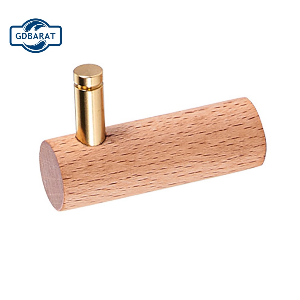 Móc Gỗ Trơn Gắn Tường Tiện Dụng Cho Phòng Khách