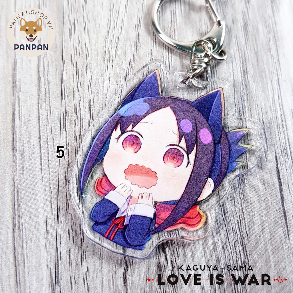 Móc Khoá Anime Mica Acrylic Kaguya-sama: Love Is War 2 (6CM)