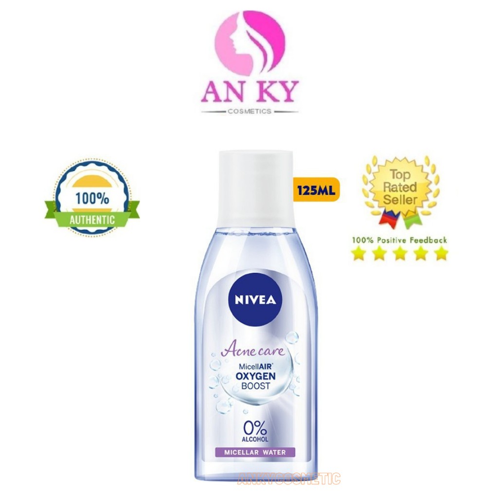Nước Tẩy Trang NIVEA Ngừa Mụn Acne Care Micellar Water 125ml - 89270