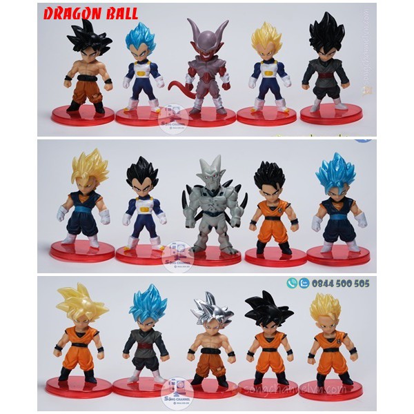 Mô hình Dragon Ball Combo Nhân Vật 7CM [RẺ NHẤT]