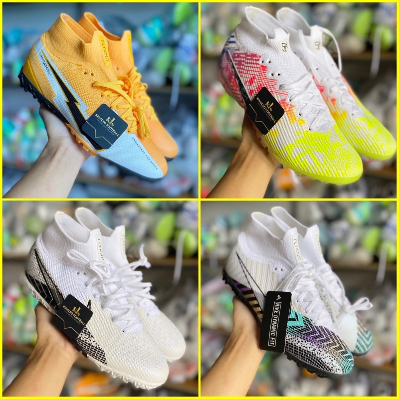Giày Bóng Đá, Giày Cổ Cao Elite 7 Cao Cấp Dành Cho Nam - King Leo Football