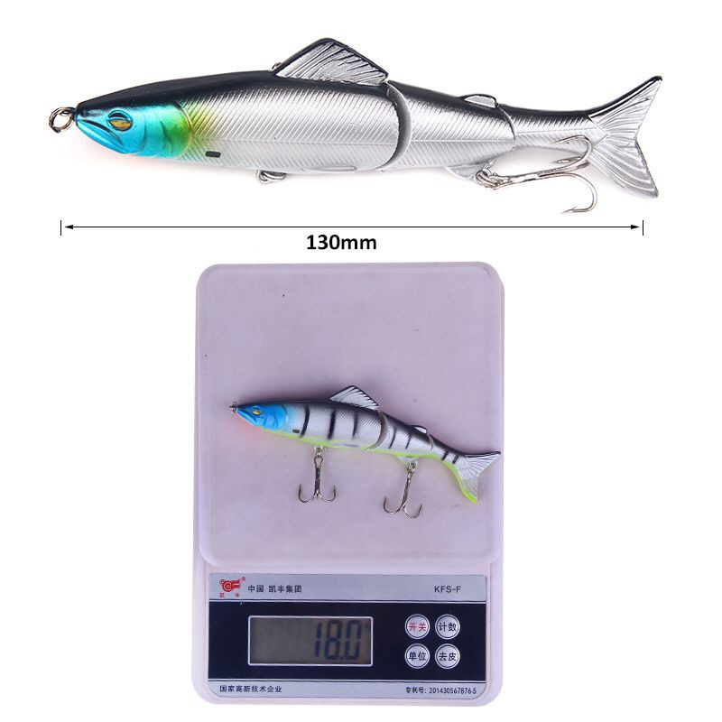 Mồi câu cá nhân tạo nhiều màu kích cỡ 18g/ 13cm
