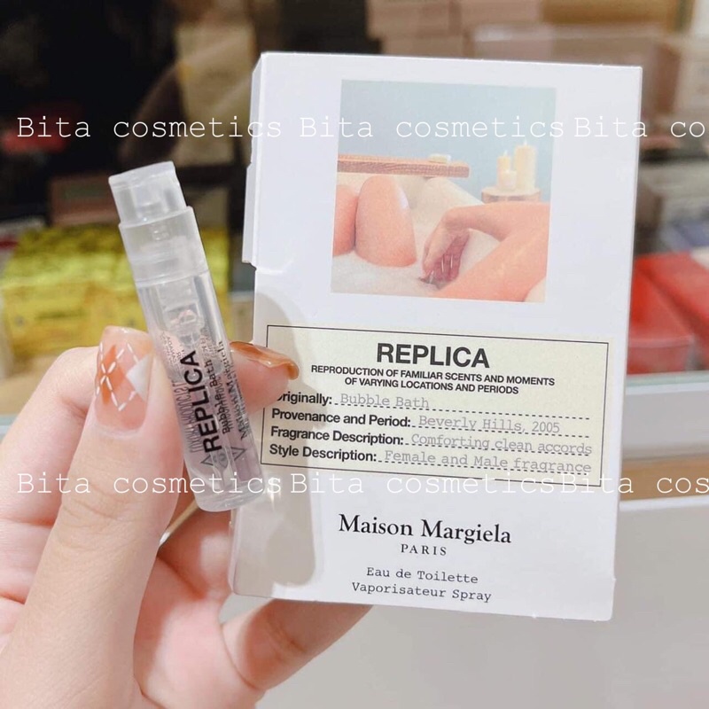 Vial 1.2ml nước hoa Replica Bubble Bath