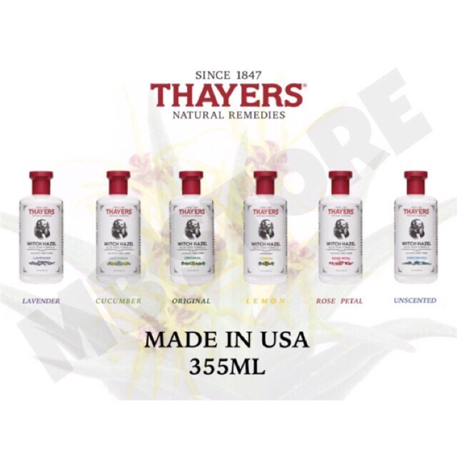 (hàng Mới Về) Toner Thayers Chăm Sóc Da Hiệu Quả