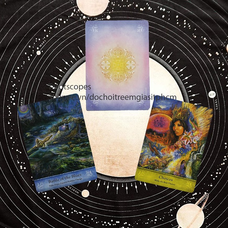 [Mã TOYDEC hoàn 20K xu đơn 50K] Tarotscopes Bộ bài Oracle Mystical Wisdom card