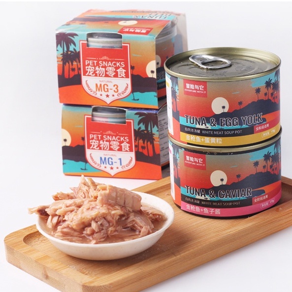 Pate cho mèo Advanture thức ăn cho mèo tăng cân bổ sung dinh dưỡng Surica AD01 (170gr)