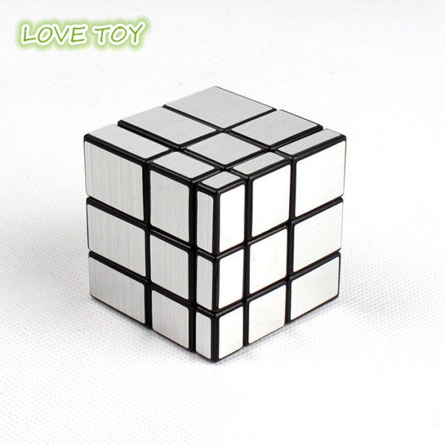In Stock 3x3x3 Mirror Bump Magic Cube Smooth Twisty Puzzle Brain Trainer Educational Toys