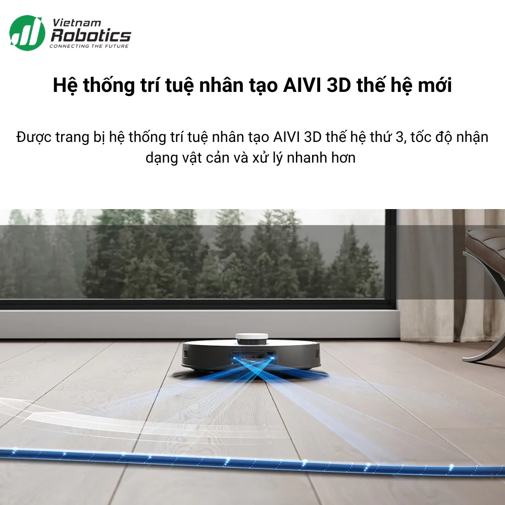 Robot hút bụi lau nhà Ecovacs Deebot X1 Turbo - Bản quốc tế - Bảo hành 24 tháng - Tự Động giặt khăn - Lực Hút 5000Pa