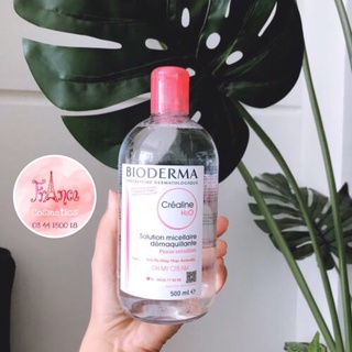 Nước Tẩy Trang Bioderma Sensibio H2O Solution Micellaire 500ml Hồng