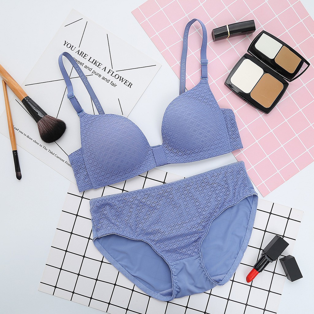 BỘ ĐỒ LÓT NỮ XUẤT NHẬT COTTON KHÔNG GỌNG | BigBuy360 - bigbuy360.vn