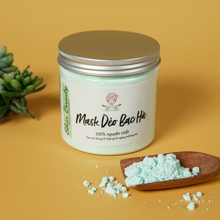 Hũ Mask Dẻo Bạc Hà 220g Shin Beauty giảm mụn sáng da chuyên dùng trong Spa