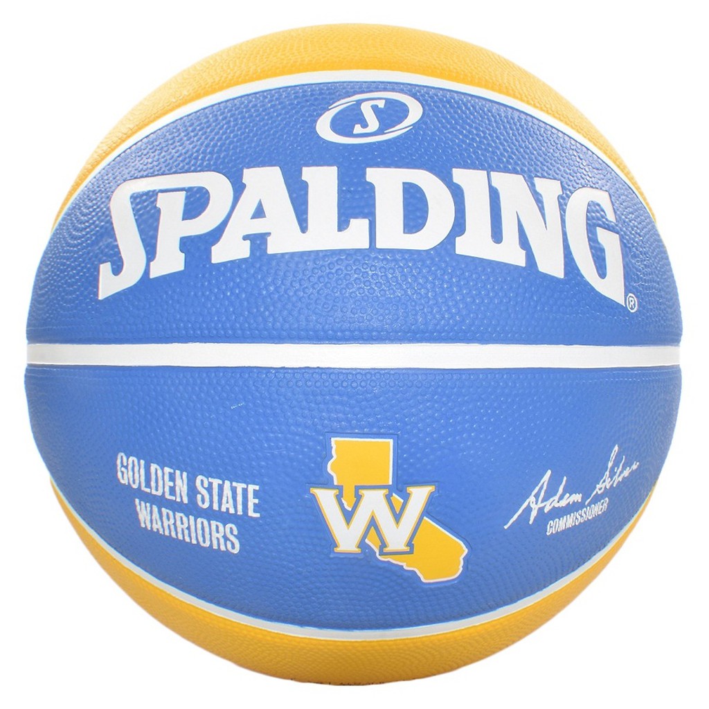 Bóng rổ Spalding NBA Team Golden State Warriors 2017 size 7 chơi ngoài trời