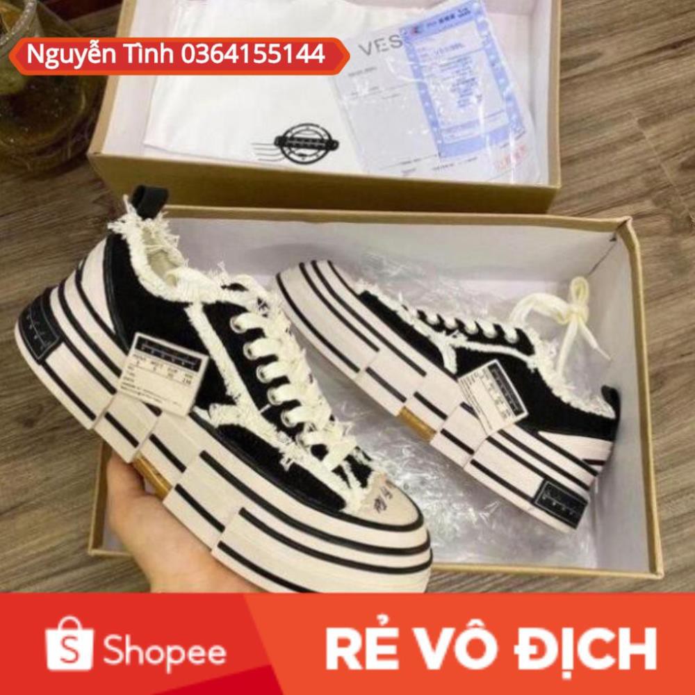 [ 𝐒𝐀𝐋𝐄 ĐẬ𝐌 𝟔.𝟔 ] Xvessel, Giày Xvessel, Giày Xvessel đế gỗ hottrend 2021
