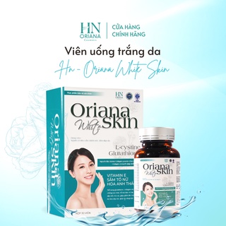 Viên uống trắng da HN Oriana Cosmetic hộp 30 viên tăng độ đàn hồi, giảm lão hóa, da sáng mịn