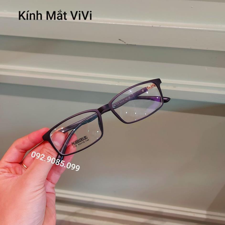Gọng kính cận dẻo dáng vuông 212 - KÍNH THỜI TRANG 0 ĐỘ | BigBuy360 - bigbuy360.vn
