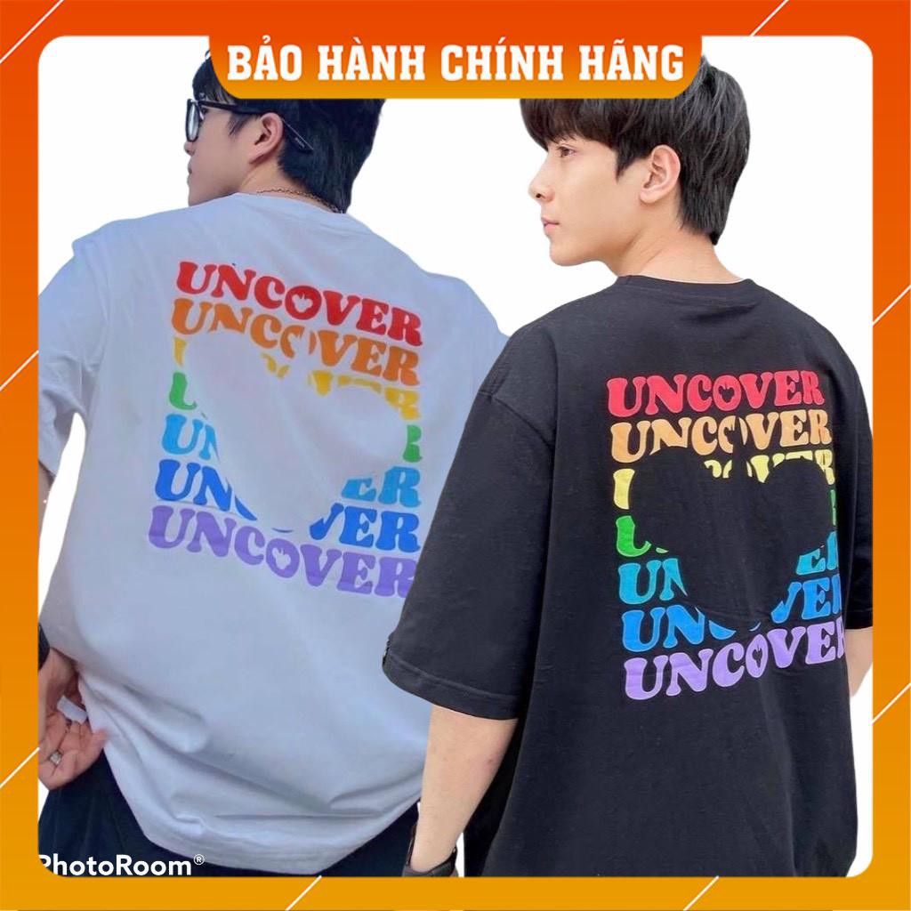 Áo thun UNCOVER 7 màu full tag nam nữ Kun shop