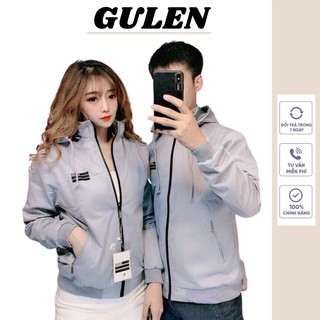 Áo khoác gió nam nữ form rộng có mũ dù 2 lớp cao cấp _ GULEN AD230
