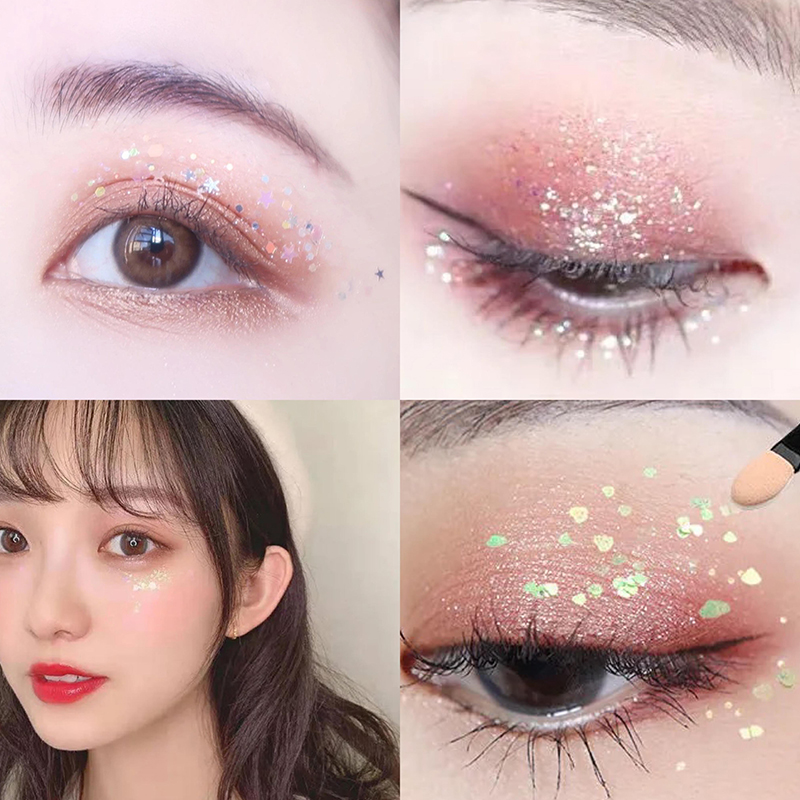 (Hàng Mới Về) Phấn mắt Gel Kim Tuyến Lấp Lánh Trang Trí Móng Tay Ấn Tượng | BigBuy360 - bigbuy360.vn