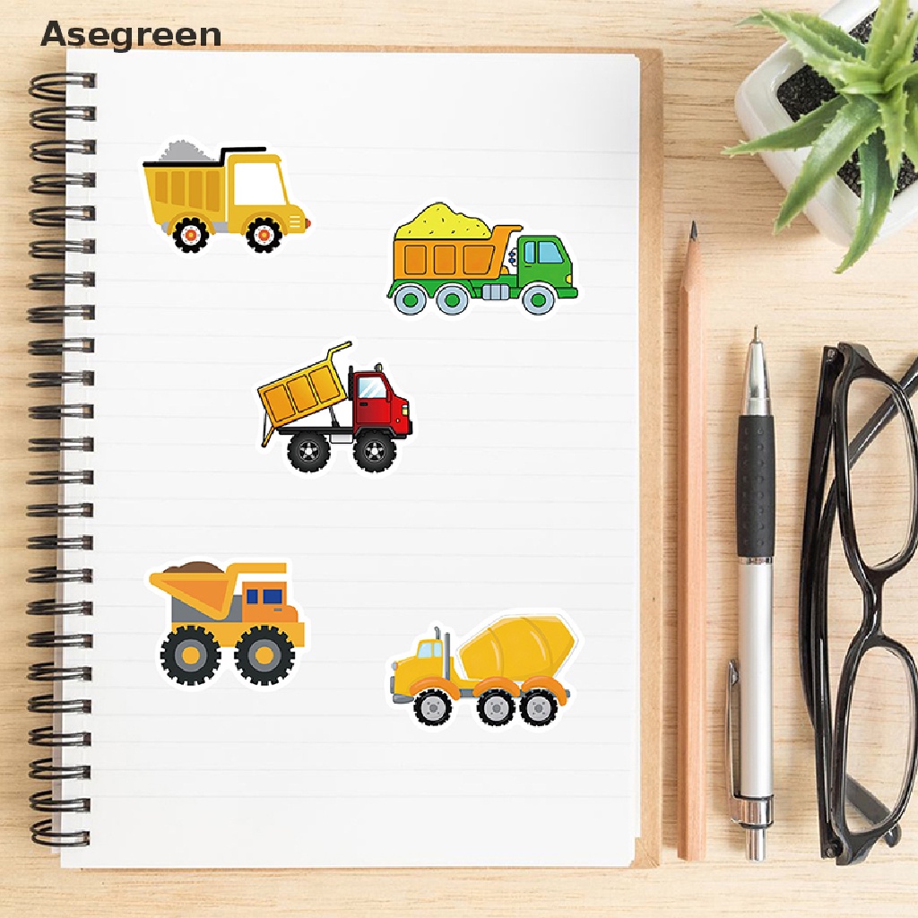 Bộ 50 miếng dán trang trí xe hơi / xe tải / guitar / laptop họa tiết graffiti độc đáo