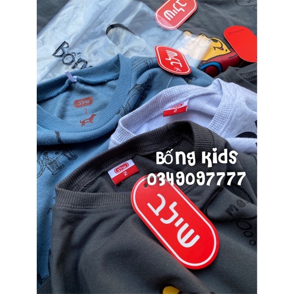 Bộ Nỉ Bé Trai In Hình Shilav