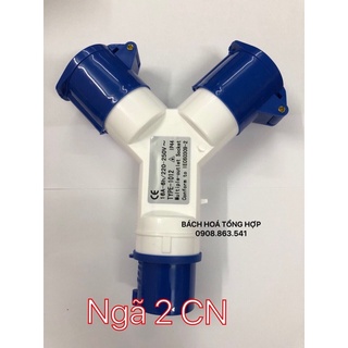 Phích cắm công nghiệp chia 2 / Chữ Y 16A 220-250V