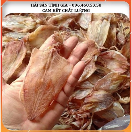 Mực Khô Câu size 90 con/kg Mới Về Dày Cơm Thơm Rất Ngọt Mực - Lẻ 1 con