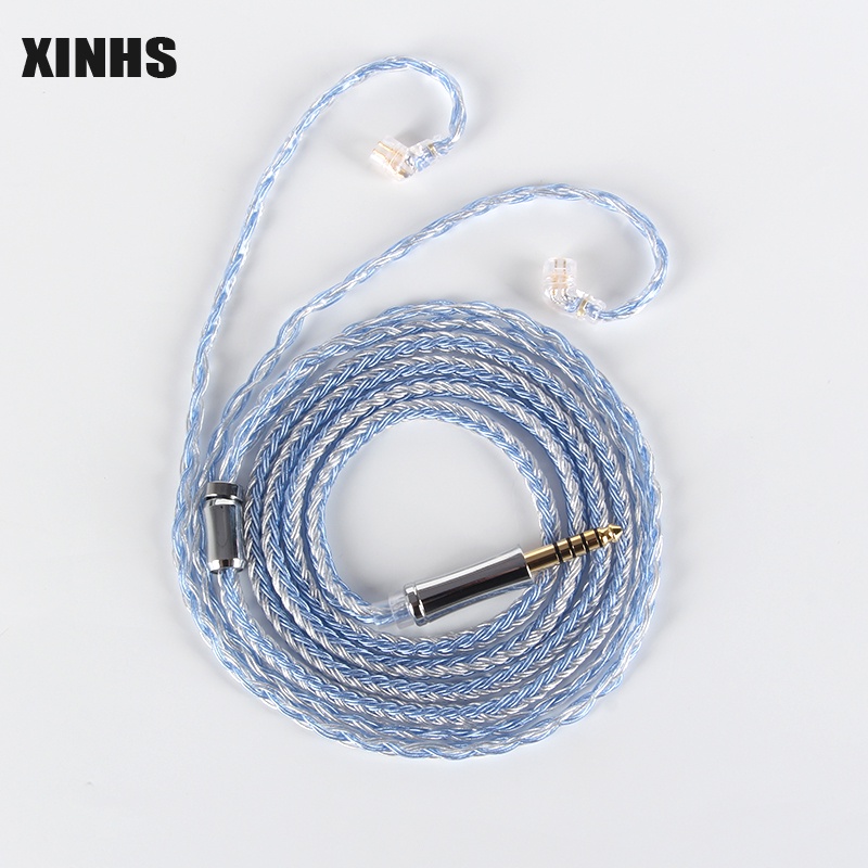 Dây Cáp Tai Nghe Mạ Bạc 16 Lõi Cho KZ KZZSX ZSN ES3 KC2