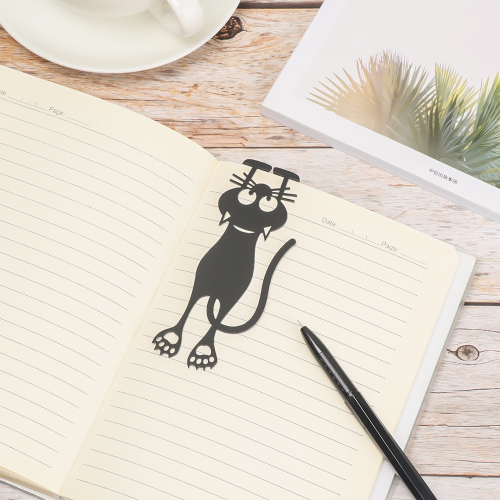 Kẹp đánh dấu trang sách bằng nhựa họa tiết hoạt hình 3d nhiều màu sắc