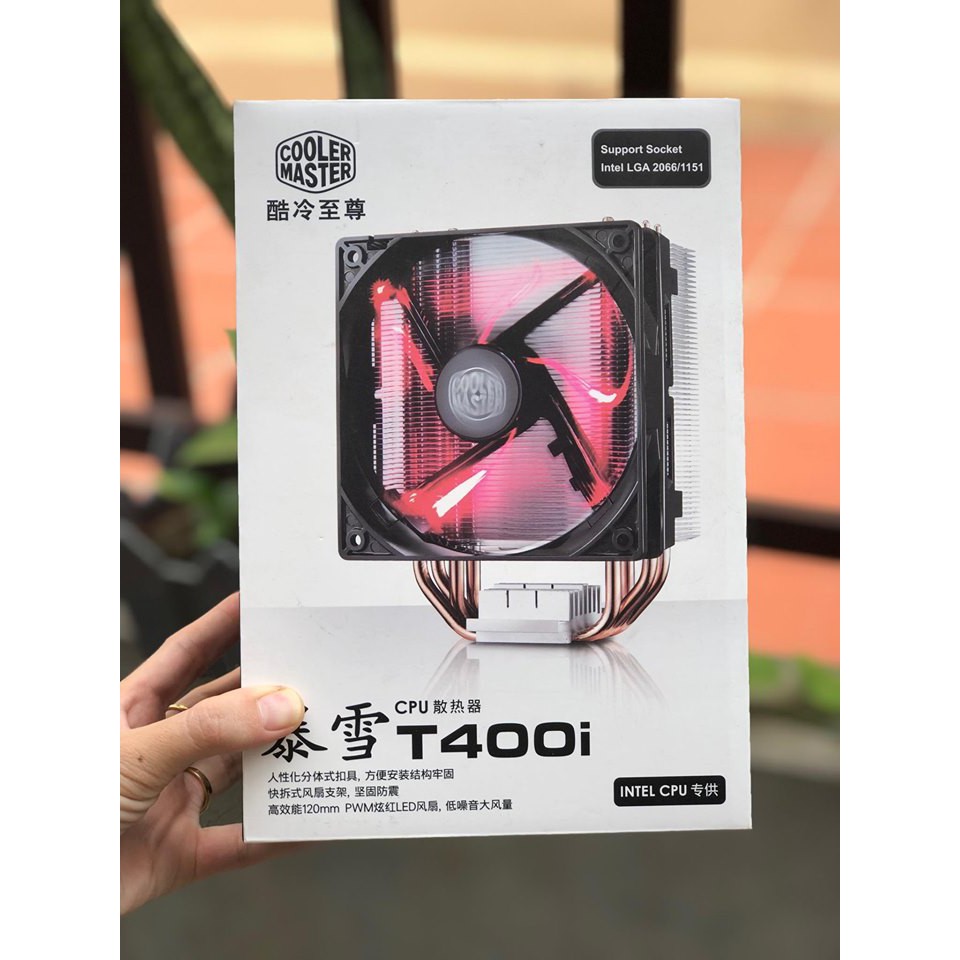 Tản nhiệt Cooler Master T400i Red