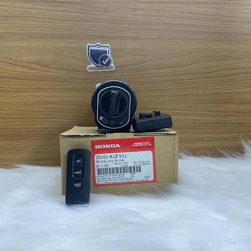 Khoá Smartkey Tích Hợp Trên Remote Zin Vario 125 Chống Trộm Cực Tốt Dành Cho Future Led,Future Neo ,Wave A