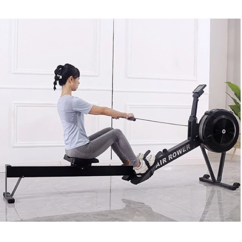 Máy tập chèo thuyền Air Rower C2 thể dục tại nhà (Rowing machine) - Kèm video hình ảnh thực tế - Đầy đủ bảo hành