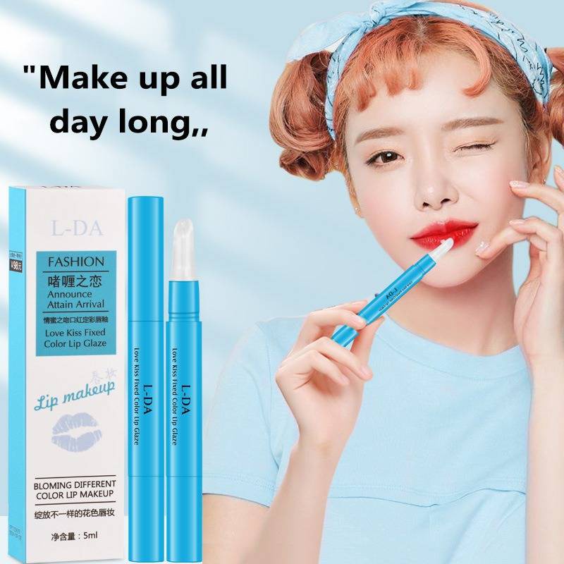 [Hàng mới về] Son môi/ Gel phủ son môi cố định màu sắc lâu trôi chống thấm nước dành cho trang điểm