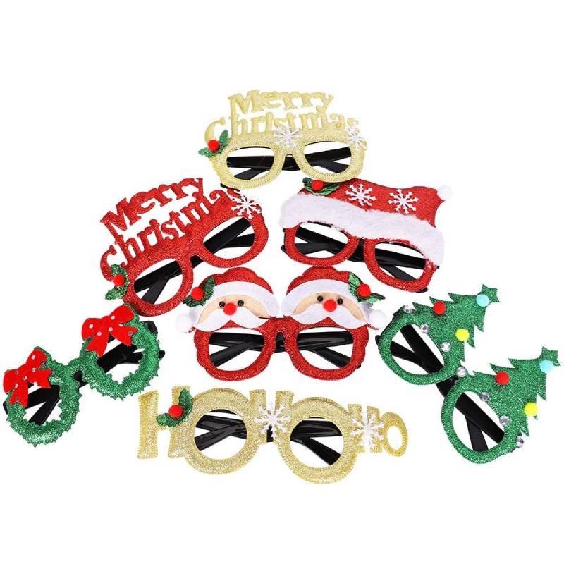 Mắt kính trang trí giáng sinh lấp lánh thời trang sáng tạo