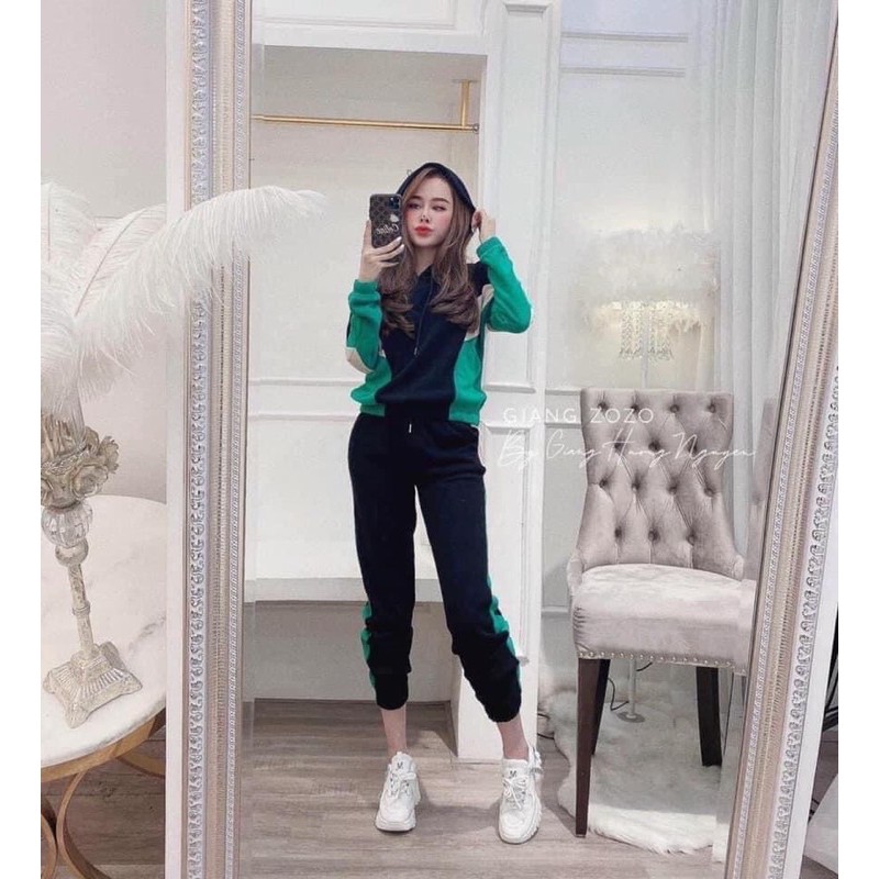 set nỉ phối màu