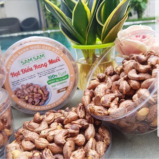 500g Hạt điều rang muối Bình Phước nguyên lua hàng Xếp 2 mặt | Hạt điều rang muối xuất khẩu