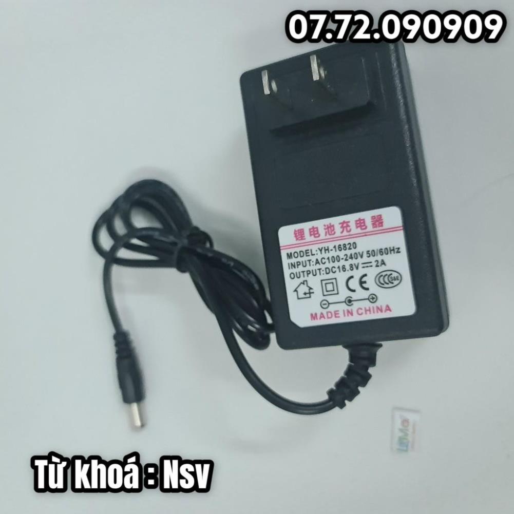 Sạc pin 4S 16,8V - 2A. Chuyên sạc cho các khối pin Lithium ion 4S và các thiết bị chạy điện áp từ 14,4V - 16,8V - LIMO