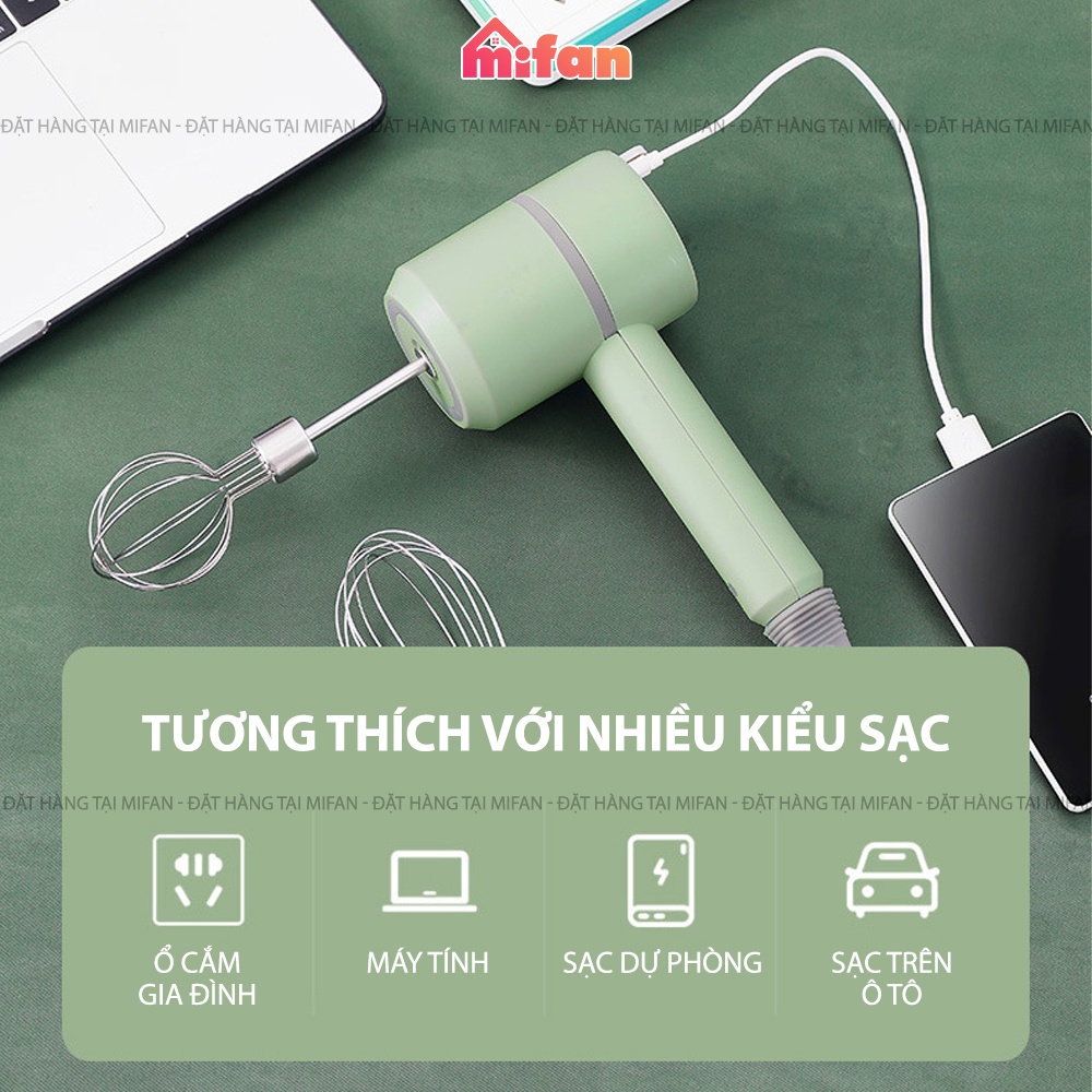 Máy xay sinh tố mini cầm tay sạc pin siêu bền hàng nhập khẩu bảo hành 1 tháng