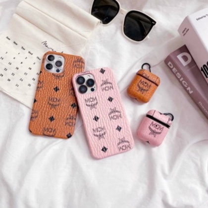 ỐP IPHONE CHỒN CASE MCM VÂN DA