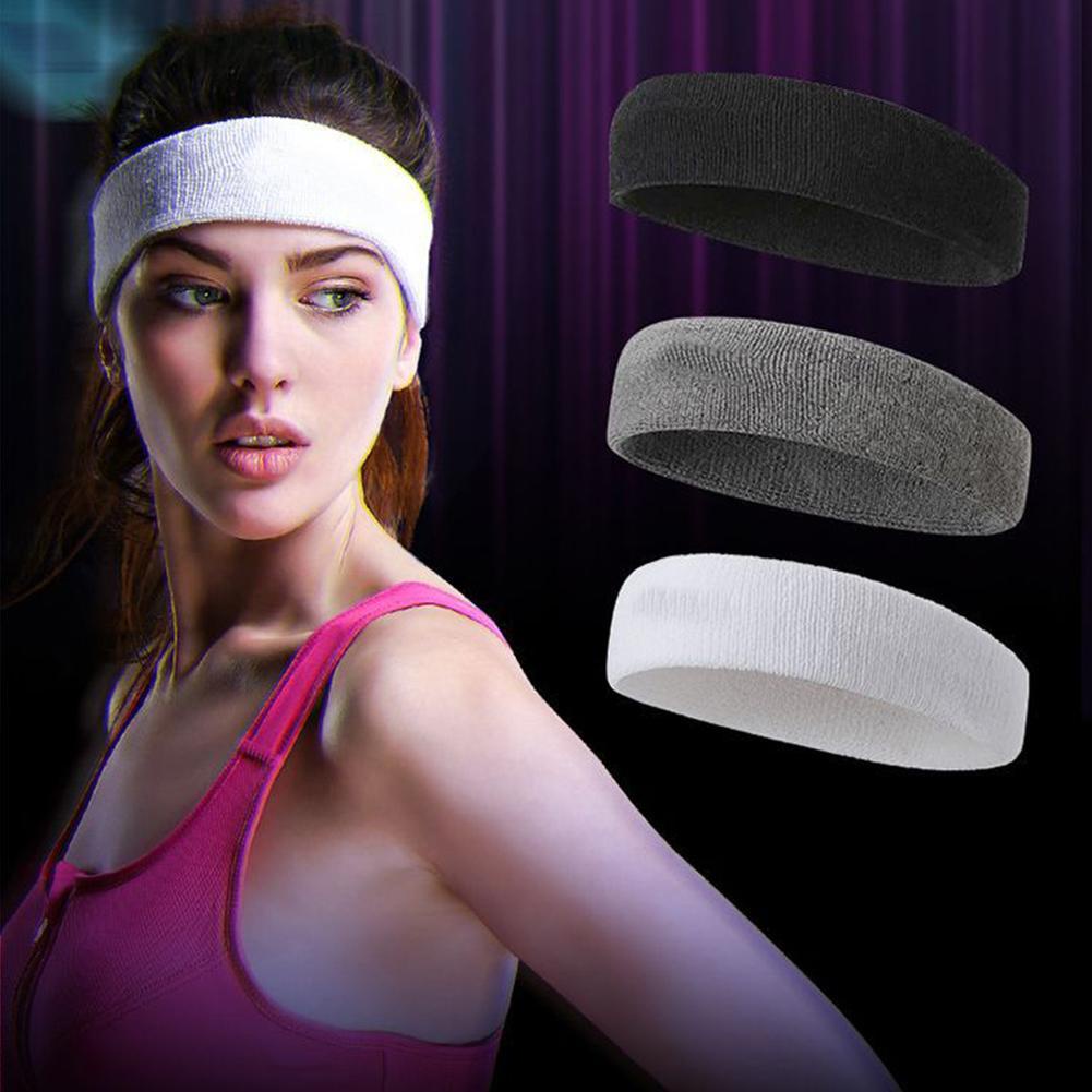 Băng Đô Thể Thao Chất Liệu Cotton Thấm Hút Mồ Hôi Cho Nam Nữ M9I8