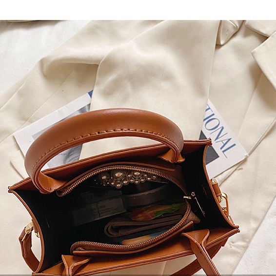 Túi xách nữ thời trang có dây đeo chéo khóa kéo tiện lợi siêu xinh GL146