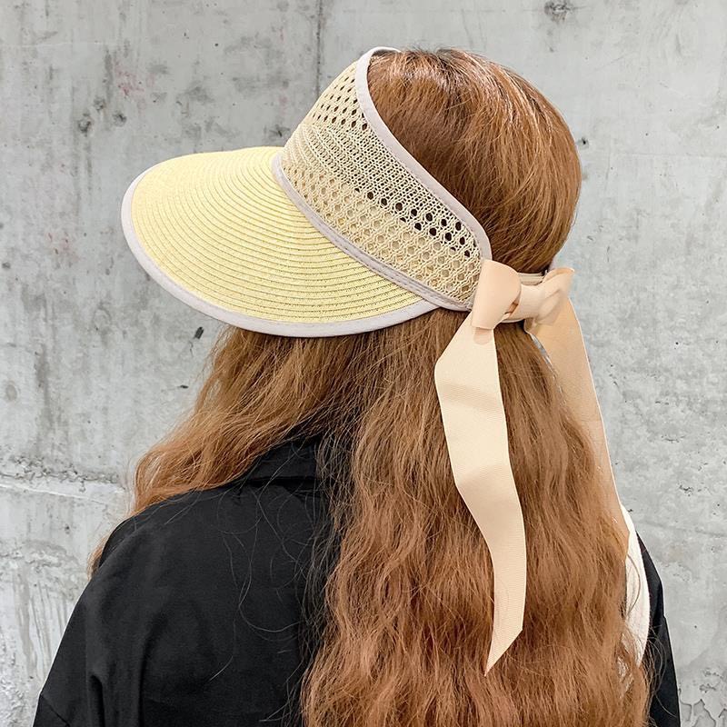 Mũ Cói Nữa Đầu - Mũ Cói Chống Nắng Thời Trang Cho Nữ