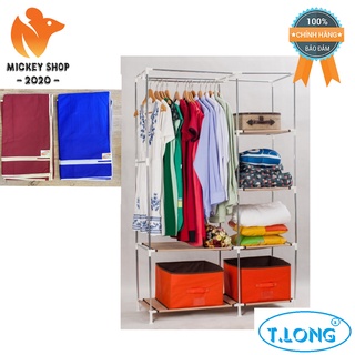 Bao áo tủ vải thanh long eco e100 mã tlbe100 - - mickey2020shop