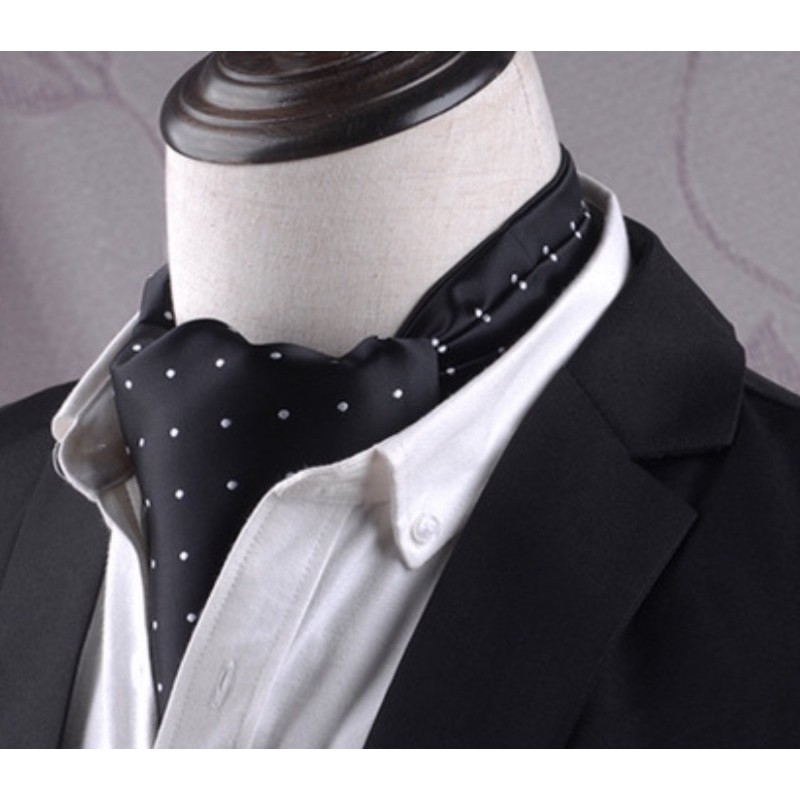 Khăn đeo cổ nam - Khăn ascot cao cấp