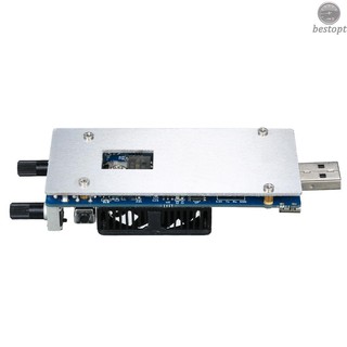 B&O Multi-functional 0.2A~3A 35W LCD USB Electronic Load Tester Module Adjustable Constant Current Resistance Power Battery Tester with Cooling Fan