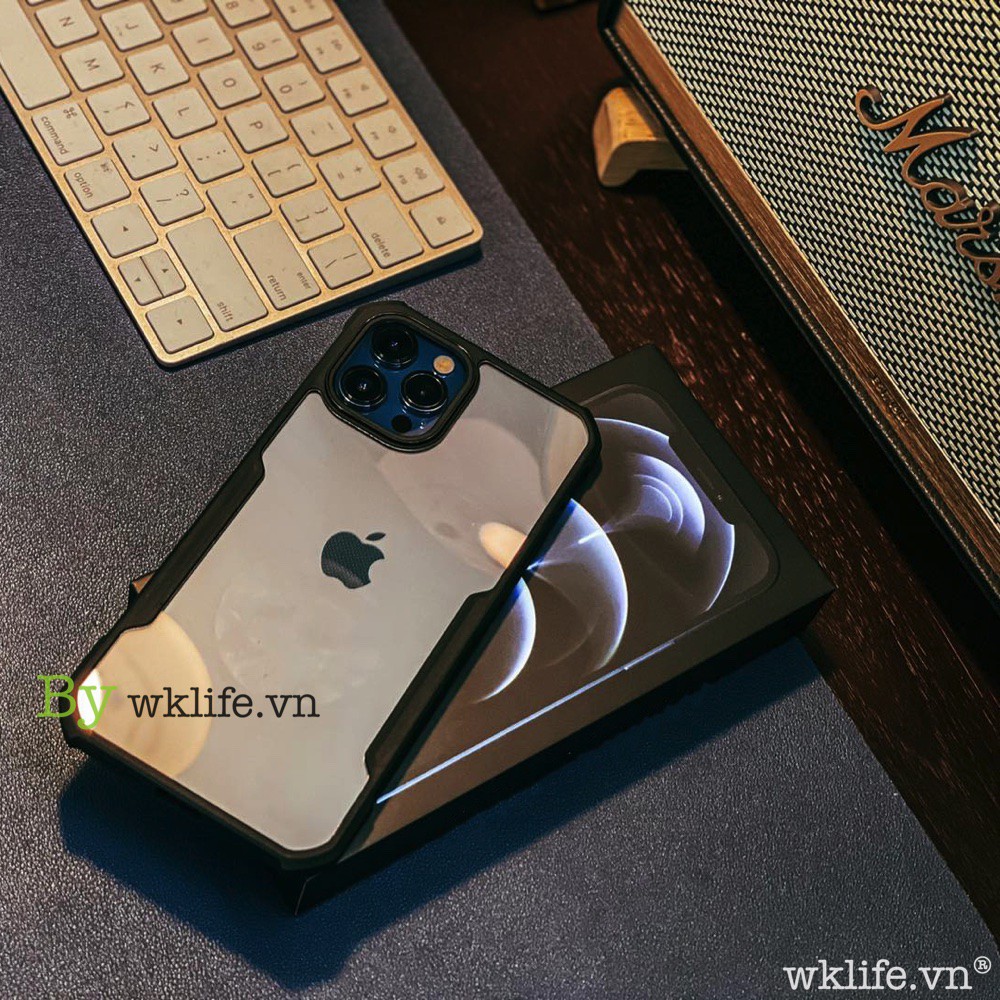 Ốp iPhone12 Pro Max 12 Mini 11 Pro Max Xs Max SE 2020 7 8 Plus Chống Sốc XUNDD