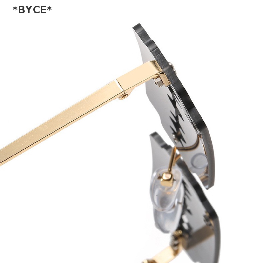 [BYCE] Kính Mát Không Gọng Phong Cách Steampunk Vintage Độc Đáo Thời Trang Cho Nữ
