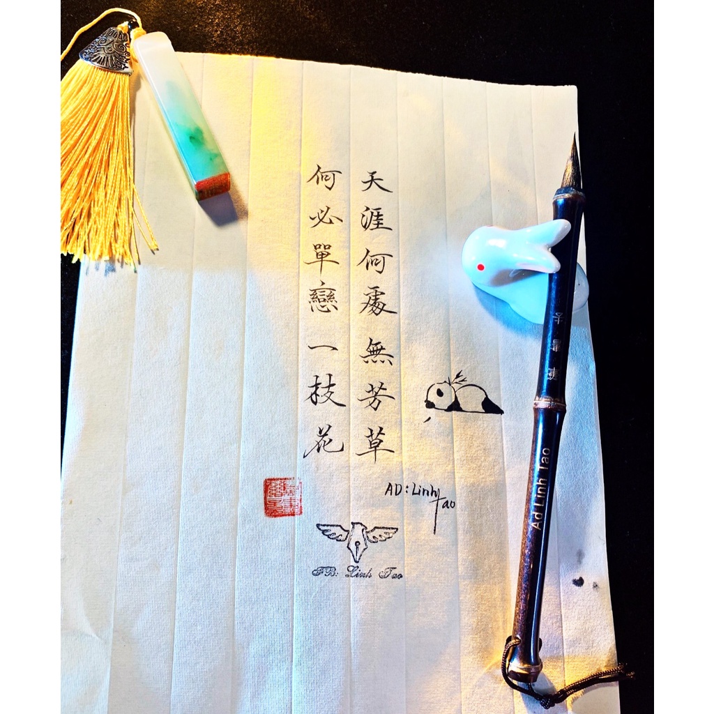 Bút lông Trúc Mai tiểu khải  dương hào -TLDH01
