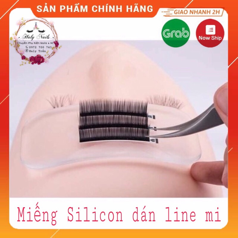 Đế silicon dán line mi
