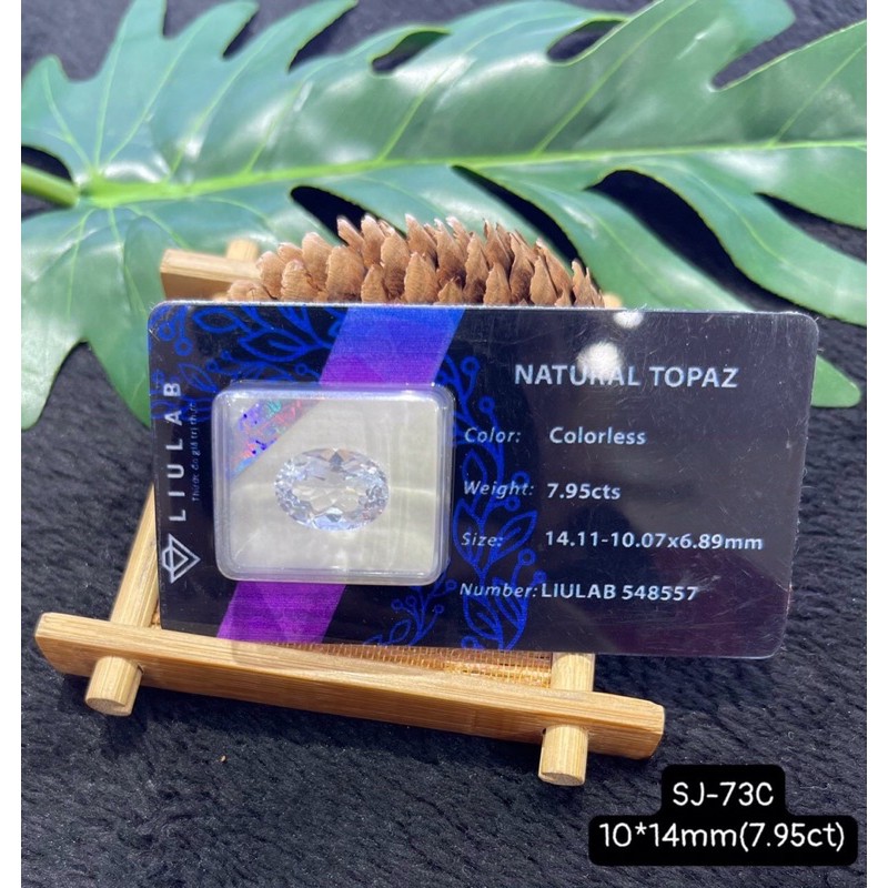 Mặt Đá Topaz Trắng Đủ Size Đủ Hình Dáng